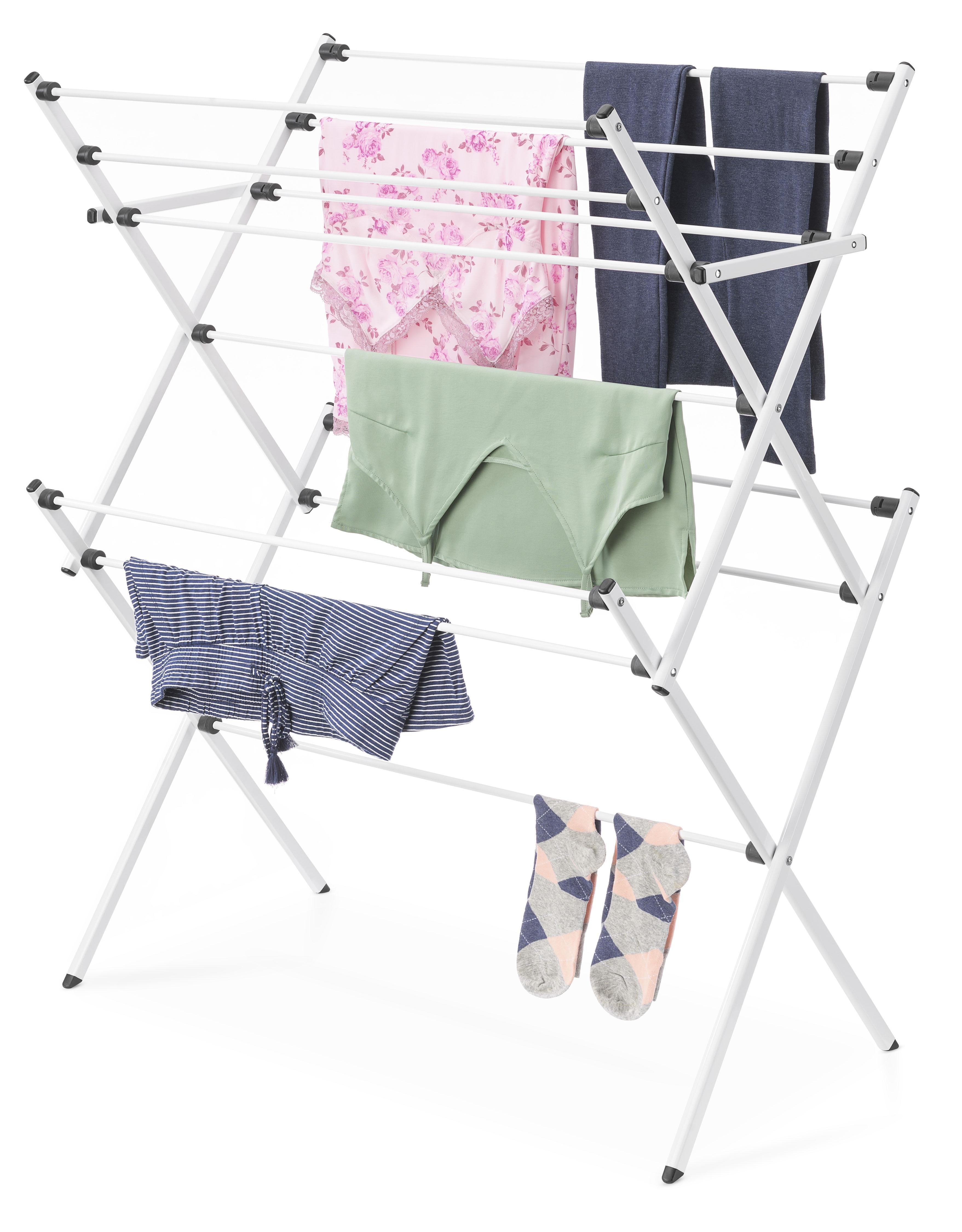 Mainstays expandable folding drying rack hotsell
