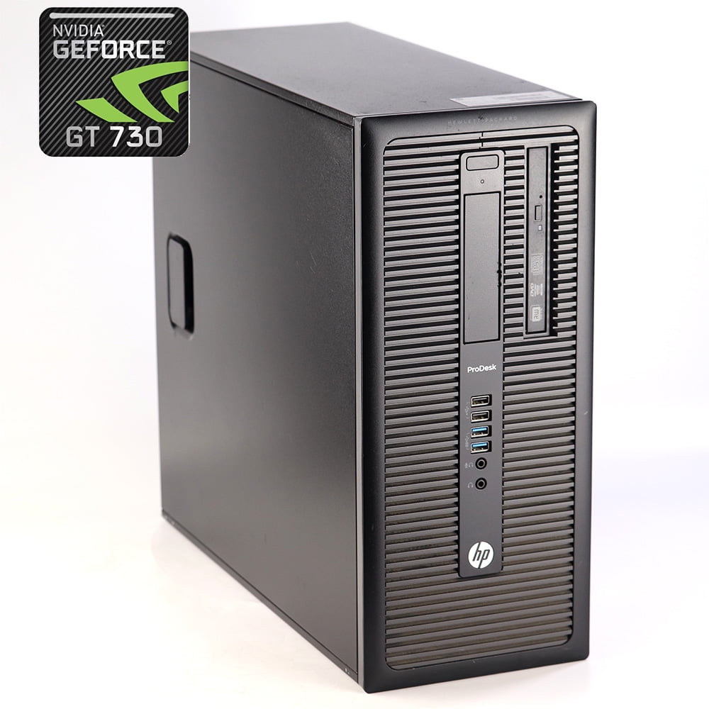 Restored HP Gaming Computer Tower 600G1 Nvidia GeForce GT