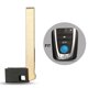 thumbnail image 1 of 3+1/4 Button Smart Remote Car Key Shell Fob Case For Bmw I3 I8 2014 2015 2016 2017 2018 With Uncut Key Blade, 1 of 1