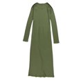 thumbnail image 2 of bar III Womens Ruched Tunic Blouse, Green, Medium, 2 of 2