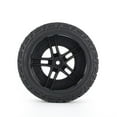 thumbnail image 4 of 4pcs AUSTAR 110mm Rim Rubber Tires Wheel for Traxxas Slash 4X4 RC Crawler Car, 4 of 7