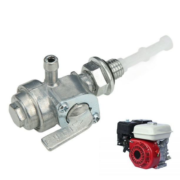 310574GS, Práctica Válvula De Cierre De Tanque De Combustible De Metal Duradero, Válvula De Llave De Purga De Gas Con Línea De Combustible De 1/4 Pulgadas Para Generador De