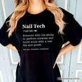 thumbnail image 6 of Nail Tech Definition T-Shirt, Funny Tee for Nail Hustler, 6 of 10