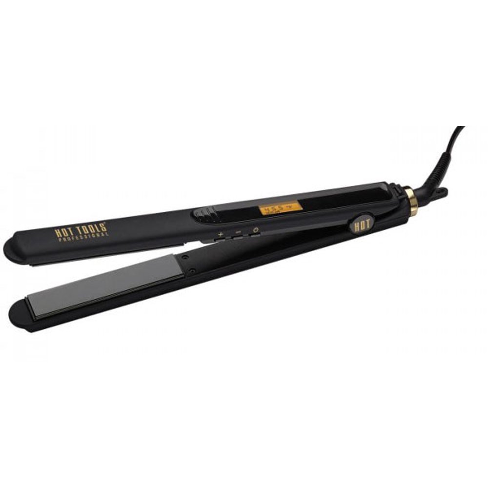 Hot Tools Black Gold XL Flat Iron 1 in