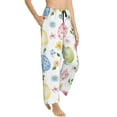 thumbnail image 2 of Kll Womens Easter Egg3 Print Pajama Pants Soft Pajama Bottoms For Women Cozy Lounge Pants, 2 of 9