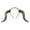Gold, variant on Devil Horns Headband White Cosplay Dragon Horn Hair Hoop Gothic Dress Up Headpiece for Halloween Party Carnival Costume (White)