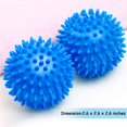 thumbnail image 3 of Bolas para secadora de ropa Sincero alternativa suavizante de tela reutilizable plástico azul, 3 of 7