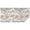 White Pioneer Flower, variant on White Pioneer Flower and Paisley Pattern Rectangle Tablecloth 60"x84",Waterproof Polyester Rectangle Table Cloth, Wipeable Spillproof Polyester Tablecloth for Dining, Camping, Indoor and Outdoor