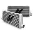 thumbnail image 1 of Mishimoto Intercooler MMINT-UM Air To Air; Maximum 1250 CFM; 3 Inch Inlet; 3 Inch Outlet; Silver, 1 of 1