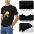 thumbnail image 6 of Hanmun Gazelle Men's Graphic Tees Print Vintage T-Shirts Short Sleeve Casual Size S-3XL USA, 6 of 9