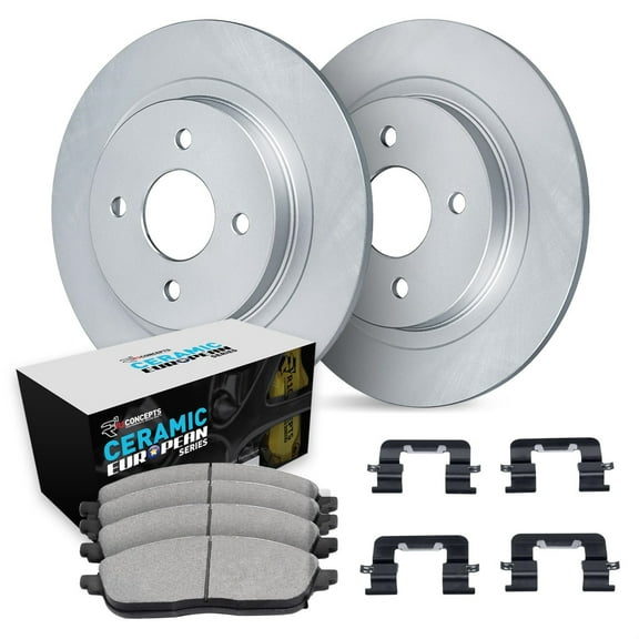 R1 Concepts Rear Brakes and Rotors Kit