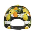 thumbnail image 6 of Disketp Orange And Lemon Print Baseball Caps For Outdoor Sports Fashion Casual Outdoor Caps Men Women, 6 of 9