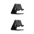 thumbnail image 4 of Tholdsy Soporte de aleación de aluminio Stander para Teléfono móvil Tablet Negro 75*63*75mm 2piezas, 4 of 6