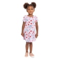 thumbnail image 4 of Bluey Toddler Girls’ Print Dress with Short Sleeves, Sizes 2T-5T, 4 of 8