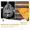 thumbnail image 3 of Miangastore 2Pcs Mandolin Necks Rest Practical Mandolin String Nuts Mandolin Accessory, 3 of 9