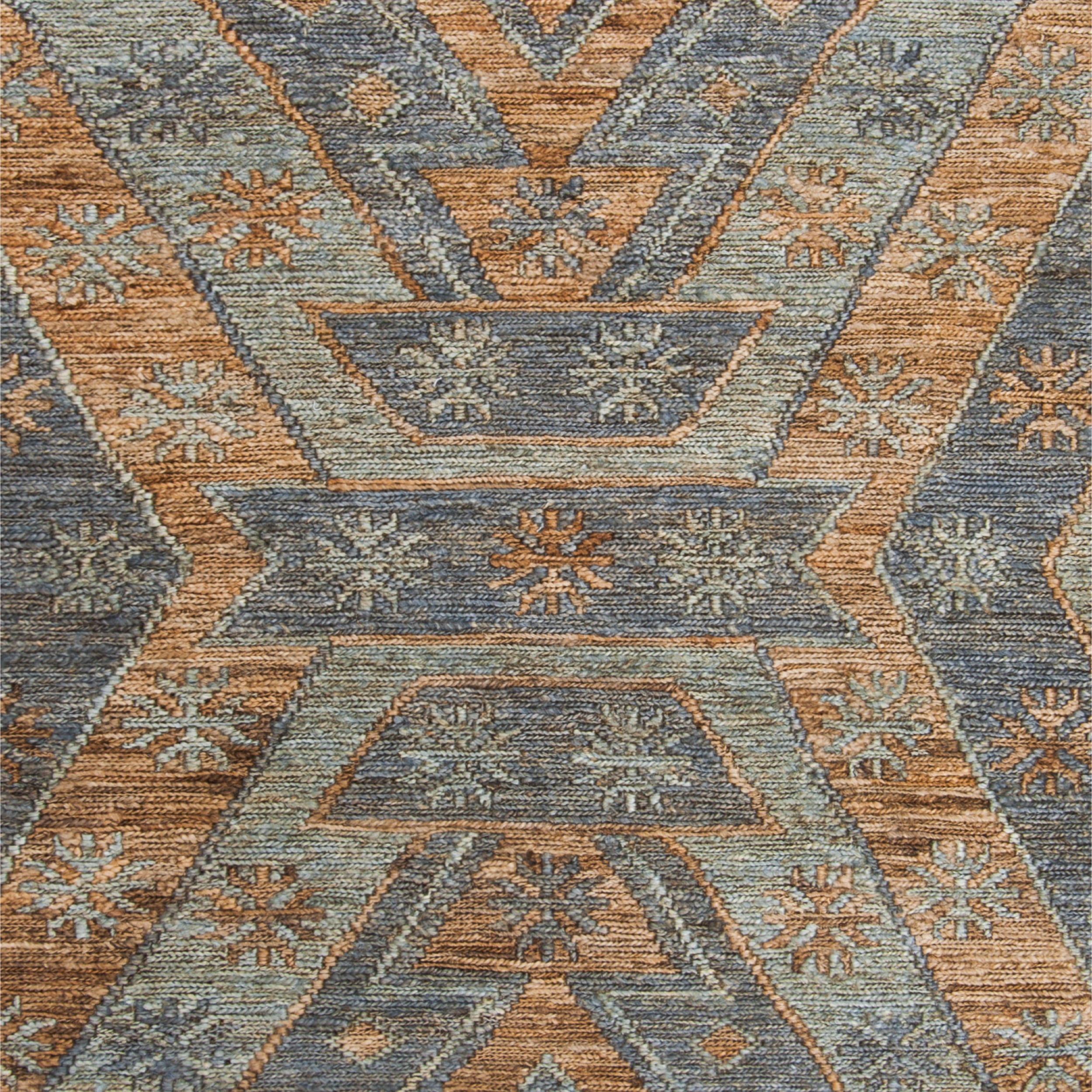 SAFAVIEH Organic Jervis Aztec Braided Jute Area Rug, Slate/Natural, 8' x 10'