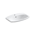 thumbnail image 2 of Kohler K-2351-1 Cimarron 20-3/8" Drop In Bathroom Sink - Dune, 2 of 6
