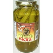 Cajun Chef Mild Pickled Okra 24oz