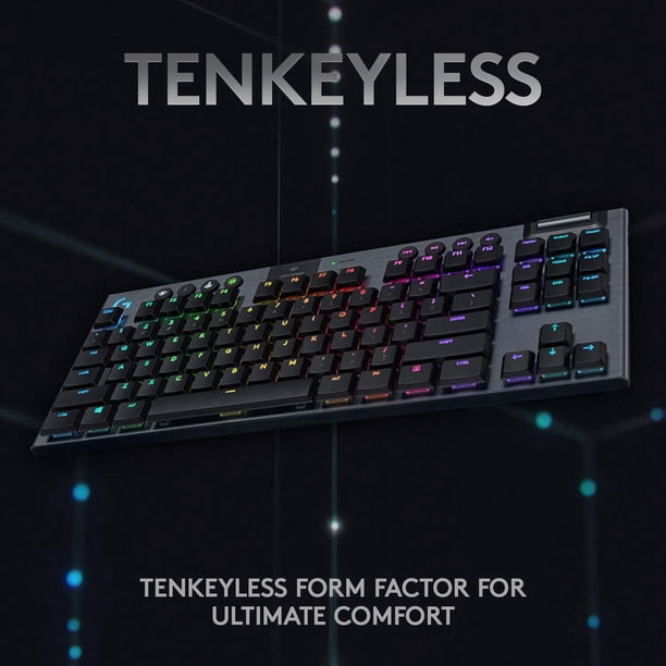 Logitech G915 TKL Tenkeyless LIGHTSPEED Wireless RGB Mechanical