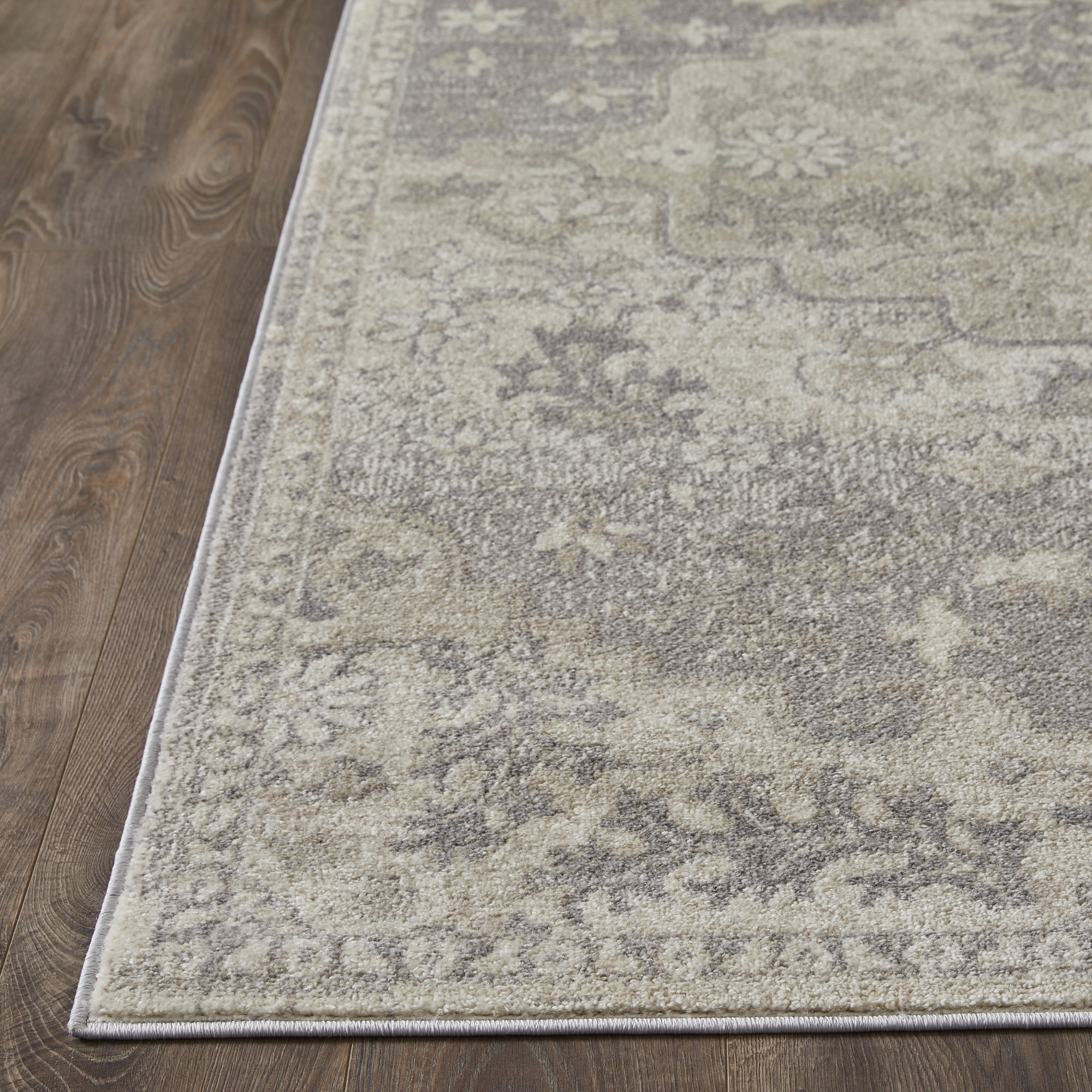 Loomaknoti Malanie Chantil 5' x 7' Beige Oriental Indoor Area Rug