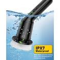 thumbnail image 7 of 1 Set Electric Spin Scrubber with Long Handle, 8 Brush Heads, Cordless, 2-Speed, for Bathroom Bathtub Floor Tile Kitchen Cleaning, 7 of 7