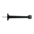 thumbnail image 1 of 4 in. Baseboard Door Bumper, Black - Solid, 1 of 1
