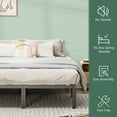 thumbnail image 4 of Beddle Queen Bed Frame,Metal Platform Bed Frame,No Box Spring Needed,Quiet & Sturdy, 4 of 7