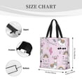 thumbnail image 5 of Sigee No Drama Llama Print Large Capacity Zippered Tote Bag - Durable, Stylish and Versatile for Everyday Use, 5 of 9