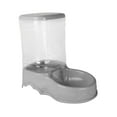 thumbnail image 1 of Automatic Cat Feeder, Automatic , Pets Food Dispenser, Water Drinking Gray Food Feeder, 1 of 8