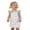 Green*, variant on Children Girls Outfits Summer Cute Solid Color Romper with Floral Print Overalls 2 Piece Soft Comfortable Daily Wear Holiday Travel Clothing Sets