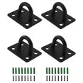thumbnail image 1 of Pad Eye Plate U Hooks Heavy Duty Wall Mount Ring Hooks, 1 of 5