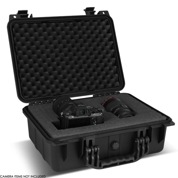DNA Motoring Graded Card Storage Box Heavy Duty Weatherproof with Foam Insert 14-3/4"x10-1/2"x5"