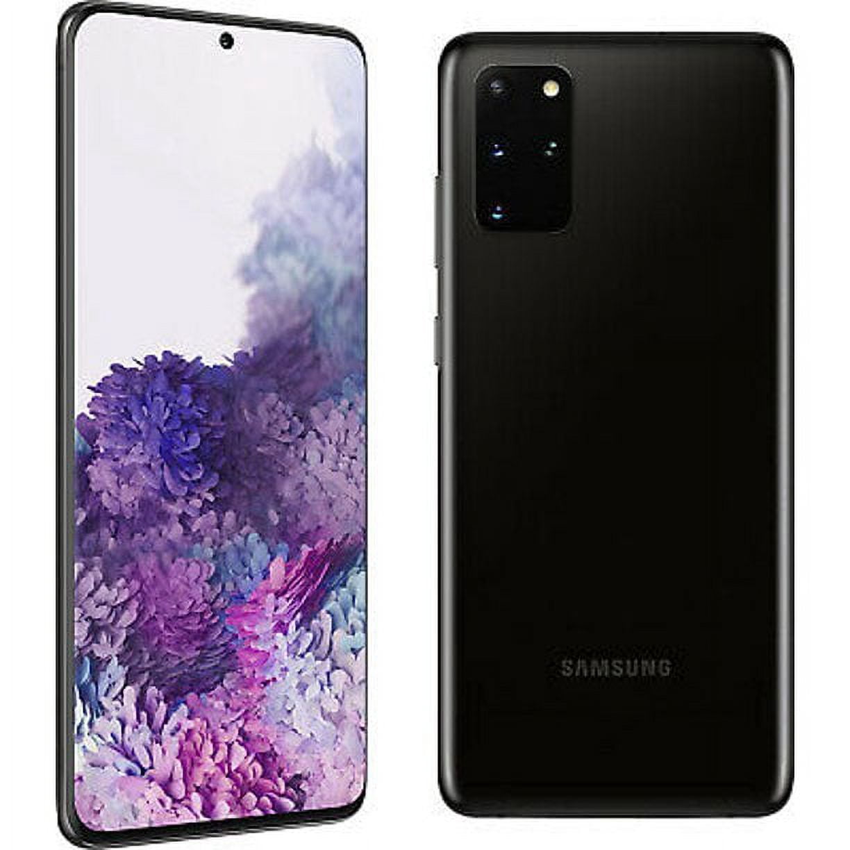 Restored Samsung Galaxy S20+ 5G 128GB Sprint/T-Mobile Locked Phone Cosmic Black - (Refurbished)
