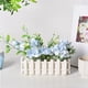 thumbnail image 4 of Macetas artificiales con suculentas, adornos decorativos para cercas, macetas de plástico, plantas artificiales, jardineras con suculentas, decoración para cercas exteriores, paisajes de, 4 of 7