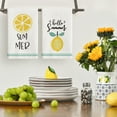 thumbnail image 6 of Sm:)e It's Summer Time Lemon Kitchen Dish Towels 18 x 26 Inch Set of 4, 6 of 7