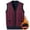 Wine, variant on Oplxuo Winter Sweater Vest for Men Button Down V Neck Sleeveless Cardigans Fleece Lined Knitted Warm Waistcoat