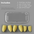 thumbnail image 4 of GripCase Lite Bundle: A Comfortable Protective Case with Replaceable Grips [to fit All Hands Sizes] for Nintendo Switch Lite, 4 of 4
