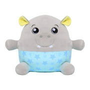 DREAM BEAMS - Henry the Hippo Plush Toy (7.5"/18cm), Huggable Cuddly Companion with Glow-in-the-Dark Magic, Dreamscovery 2 Collection
