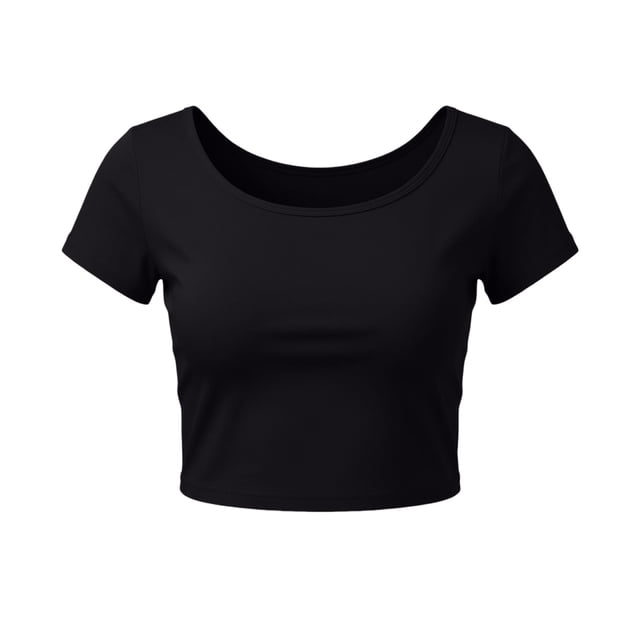 Craaazy T-Shirt d'Été Décontracté pour Femmes, Coupe Ajustée, Couleur Unie, Col Rond, Manches Courtes - T-Shirt Court en Mélange de Modal