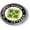 Aluminum Bezel - 4th Infantry Veteran, variant on [Officially Licensed US Army Product] - 4th Infantry Division 3D Domed CAR Emblem Badge Sticker