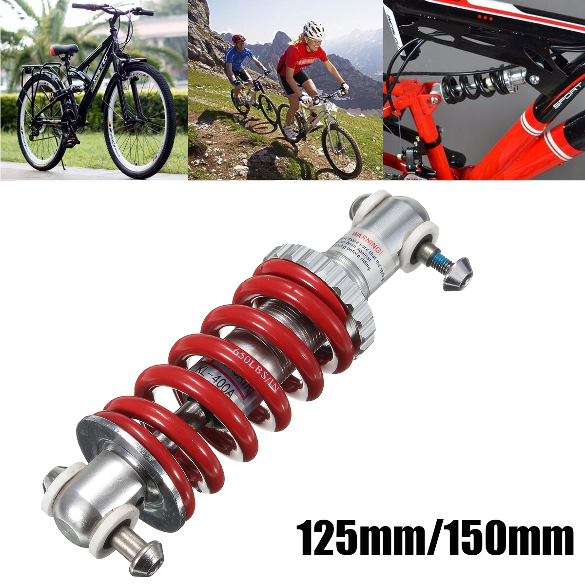 rear suspension bicycle