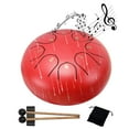 thumbnail image 4 of Steel Tongue Drum Rain Chime Rain Instrument For Outside Drum New 6Note R1H1, 4 of 9