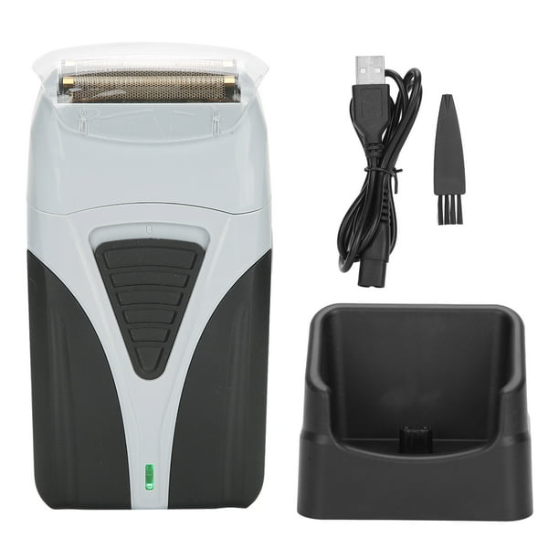 Afeitadora eléctrica profesional, cortadora de pelo y barba portátil, máquina de afeitar para hombres