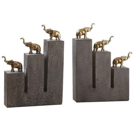 Uttermost Elephant Bookends (Set of 2)
