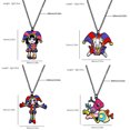thumbnail image 4 of Collar de figura de conejo de payaso de circo Digital, figuras de Anime, juguetes de modelo Kawaii, colgante, regalos, increíble, nuevo, caliente, 4 of 5