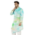 thumbnail image 2 of Atasi Indian Designer Kurta For Mens Casual Traditional Printed Ethnic Long Shirt Kurta, 2 of 7