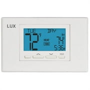 Lux Thermostat Program 7 day with selectable smart recovery, universal compatability 7-Day