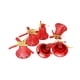 thumbnail image 4 of 6 piezas de adorno de campana de Navidad, colgante único, decoración navideña decorativa Rojo, 4 of 9