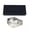 Golden White, variant on Luminous Quartz Sports Wristwatch with Date Dial Anti Scratch Alloy Case Steel Link Bracelet for Outdoor Running Workouts Track 5.9 Inches / 15 cm