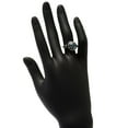 thumbnail image 6 of 925 Sterling Silver Black Spinel, London Blue Topaz Ring, 6 of 6